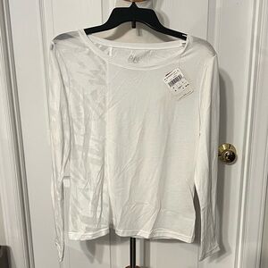 NWT Reebok CrossFit White Long Sleeve Tee